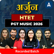 अर्जुन | HTET PGT Music 2026 | Recorded Batch by Adda247